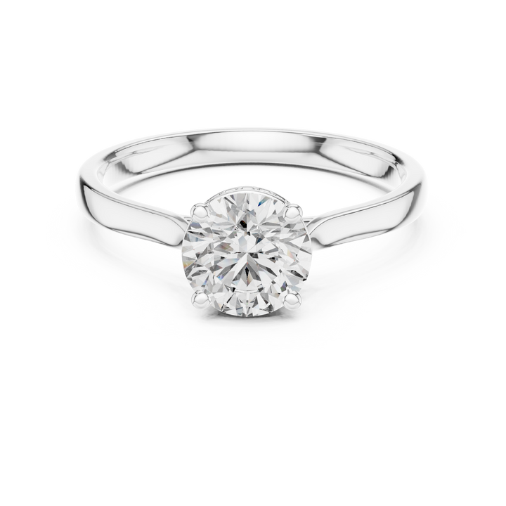 La Couronne du Présent — bijuterie cu diamante create în laborator, ton alb, vedere 4