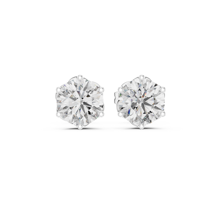 Les Arches du Présent — bijuterie cu diamante create în laborator, ton alb, vedere 4