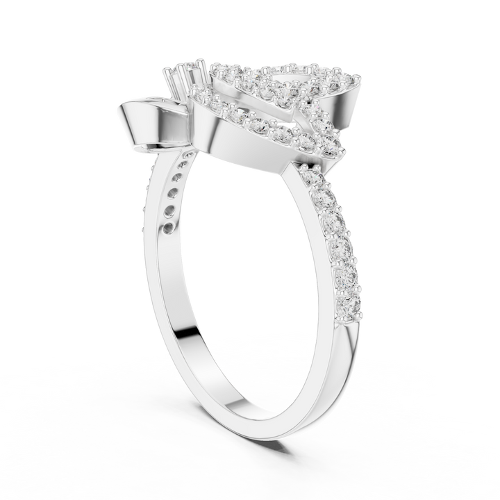 Arabesque Haute — bijuterie cu diamante create în laborator, ton alb, vedere 1