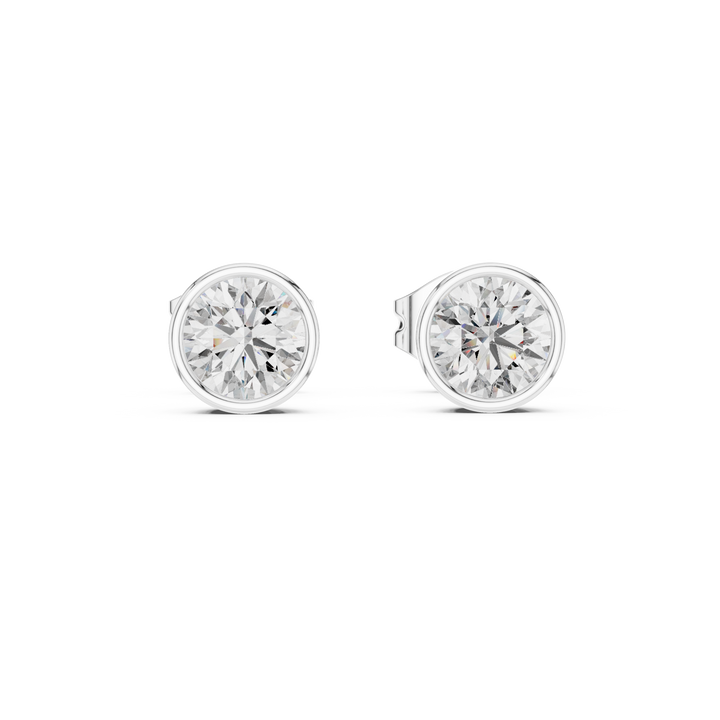 Le Rond Essentiel — bijuterie cu diamante create în laborator, ton alb, vedere 4